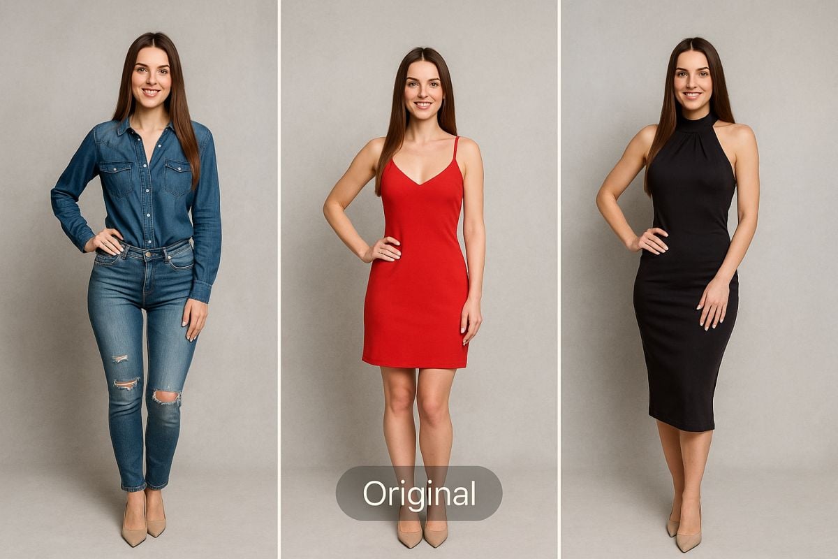 适用于不同场合的各类AI生成穿搭合集。