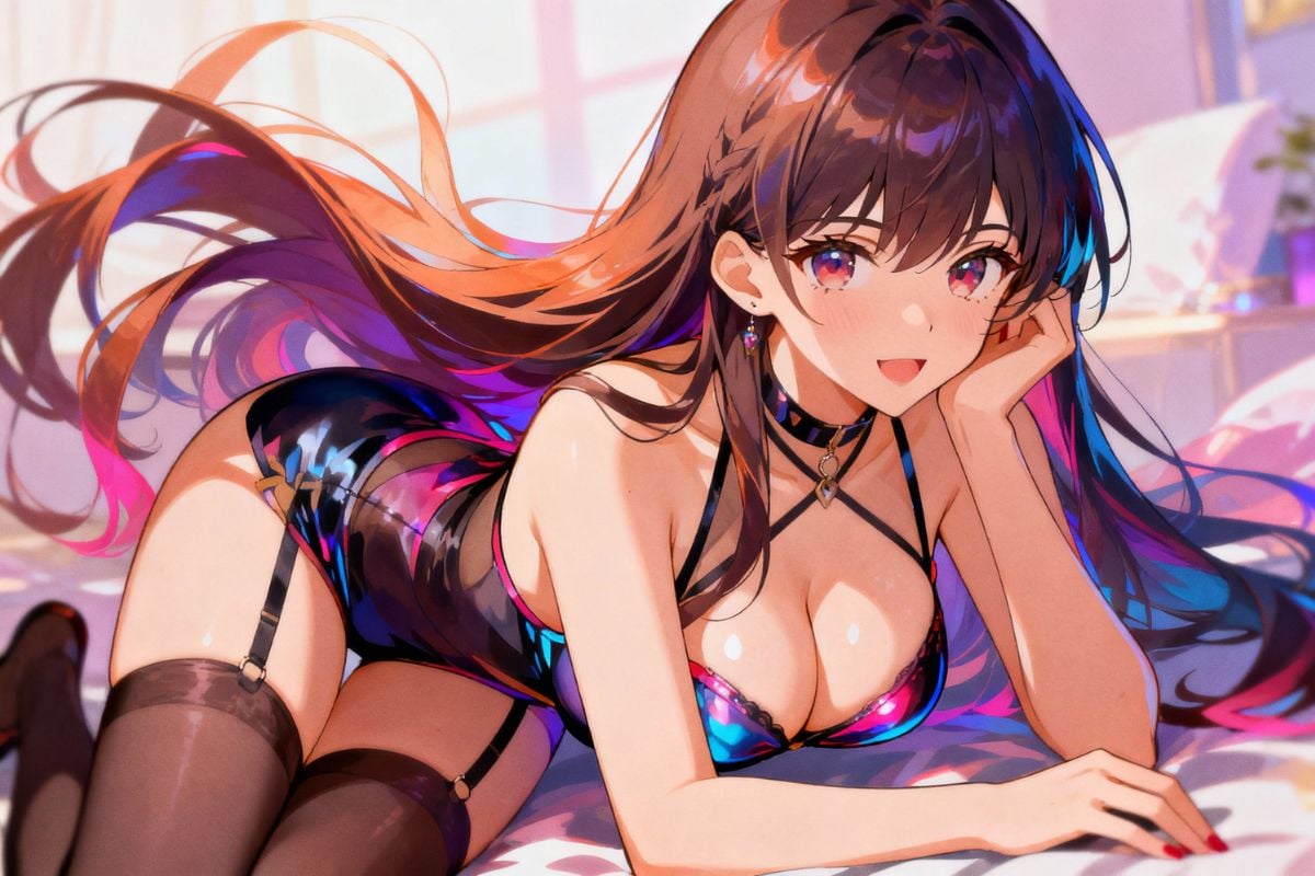 以自訂文字提示建立 Waifu