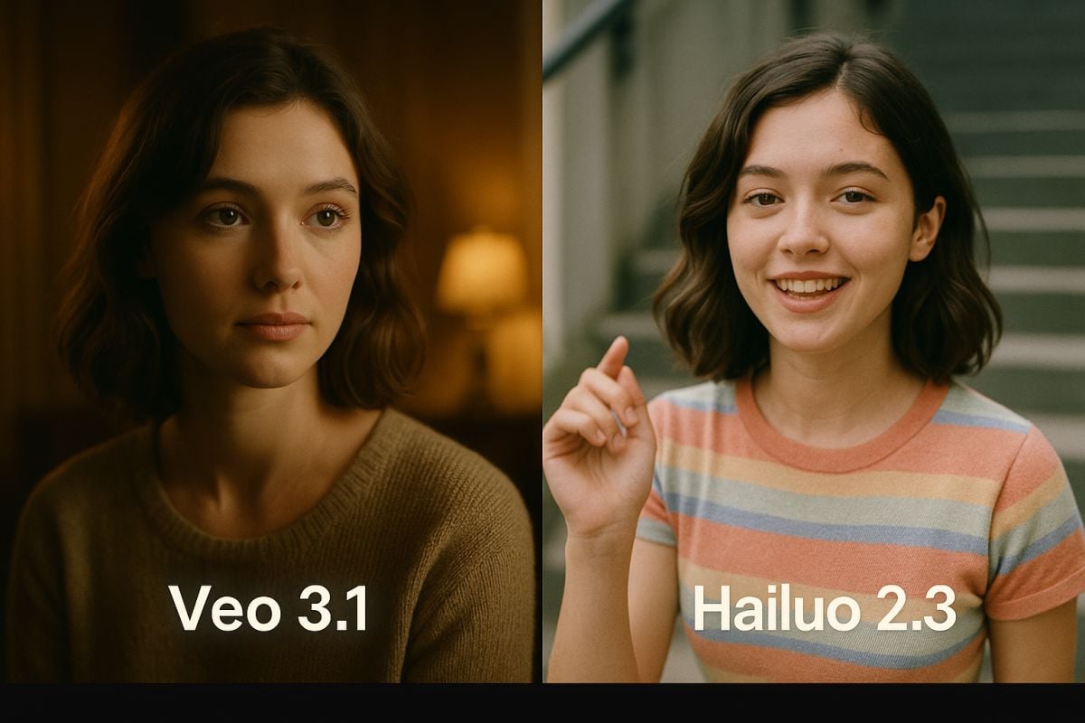veo 3.1 vs hailuo 2.3 features