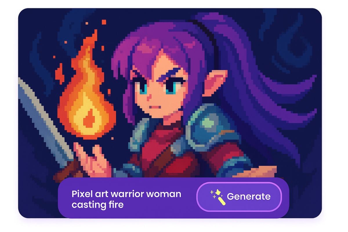 AI Generated Animated Sprite