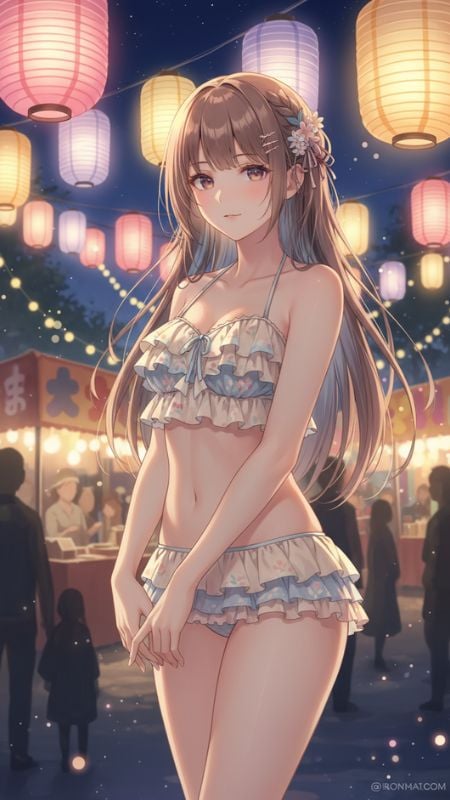 アニメ風AI水着