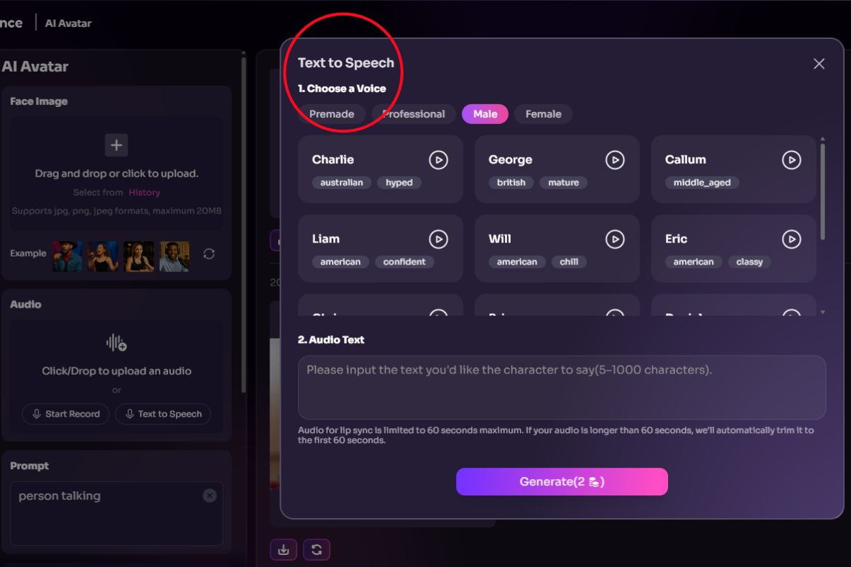 Realistic Santa AI Voice