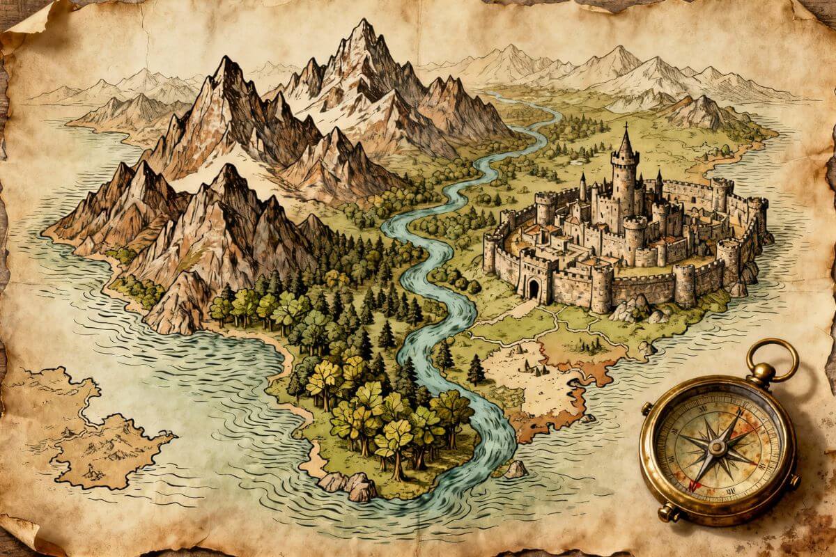 AI Map Creator Supporting Multiple Styles