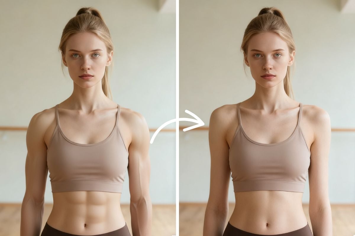 Gerar imagem muscular - GoEnhance AI