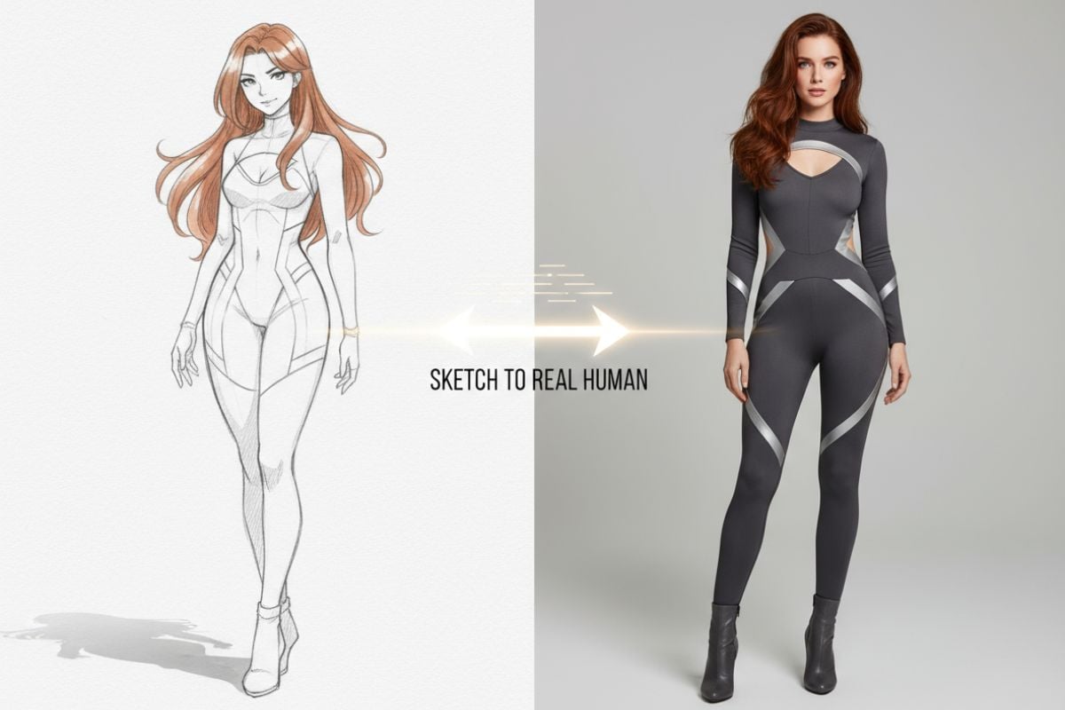 AI Body generation from a photo