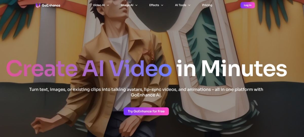 GoEnhance AI for Pixverse AI Alternative
