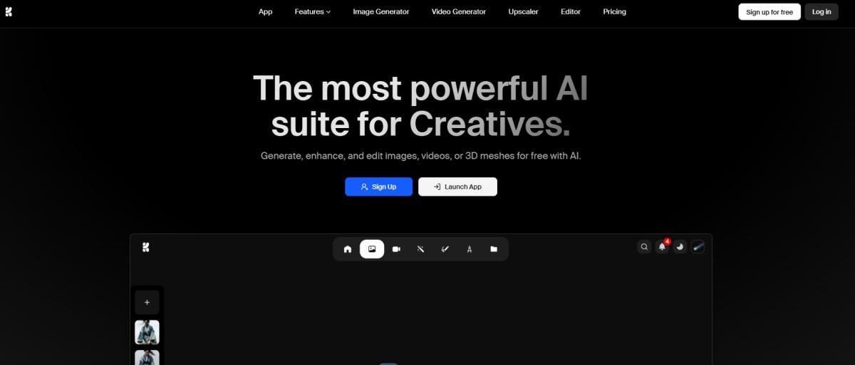 Krea AI for Pixverse Alternatives