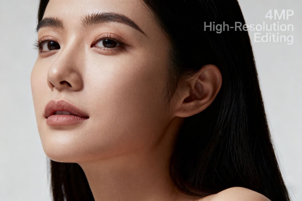 고해상도 편집 예시