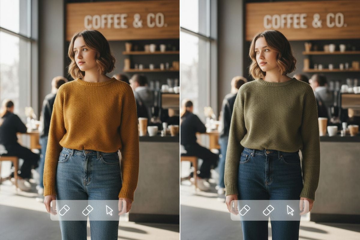 原始圖片進行細緻的局部編修