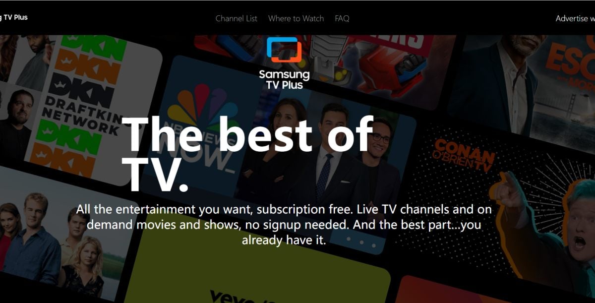 Samsung TV Plus for fmovie free alternative