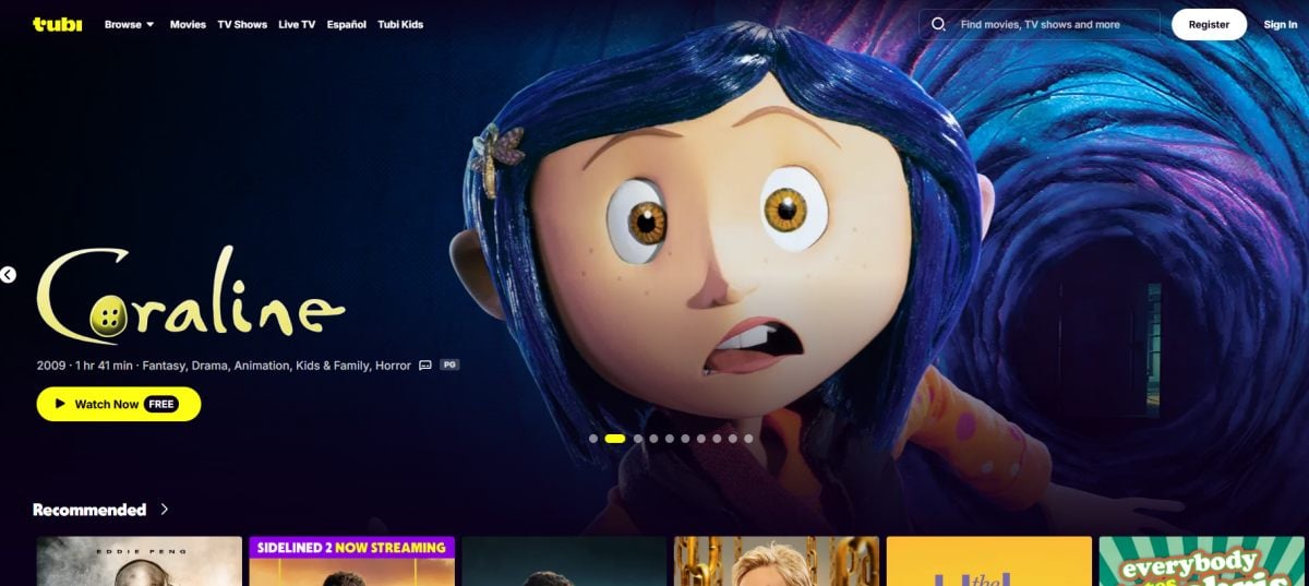 tub movie website