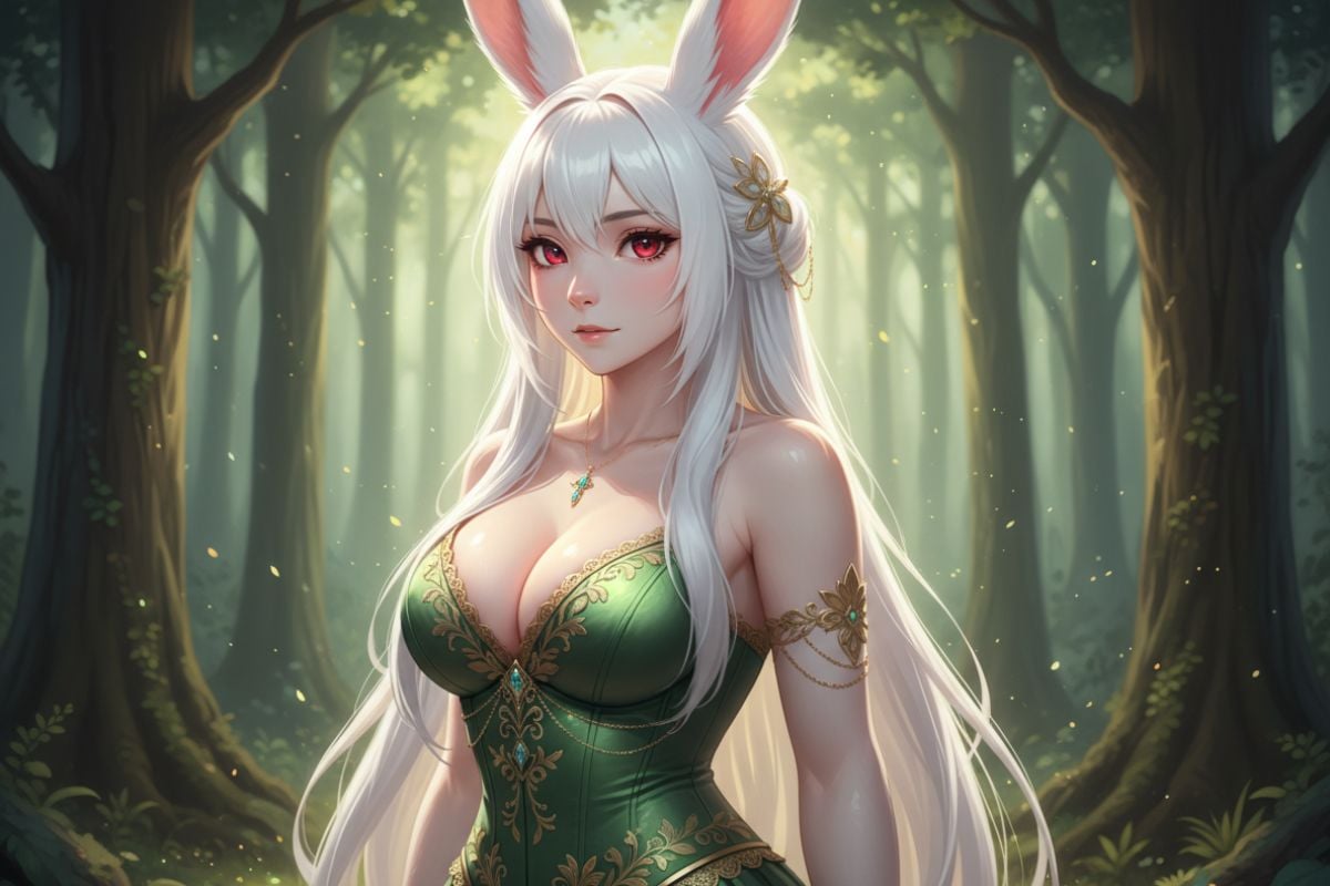 Fantasy AI character maker concept art