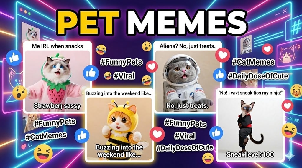 고양이 댄스 밈 - GoEnhance