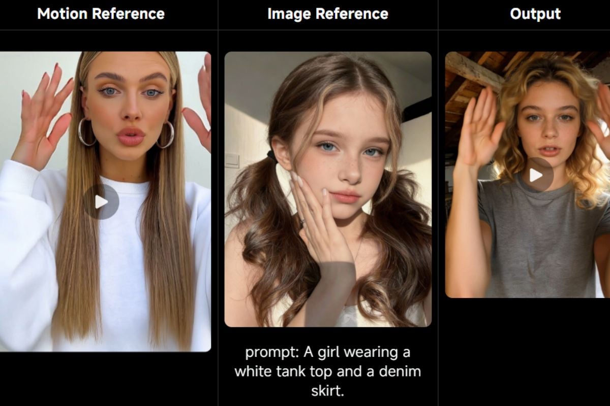 Kling Motion Control 場景提示