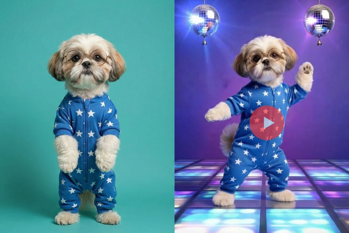 ideias de remix de dança de pets com diferentes formatos de dança