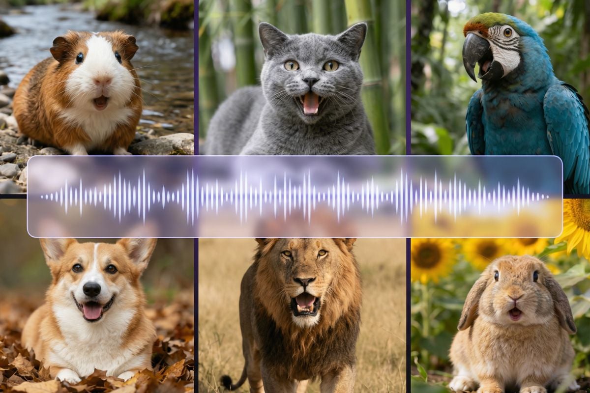 talking pet AI video with natural lip motion and subtle facial expressions