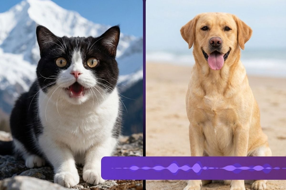 talking pets AI content idea for short-form meme series