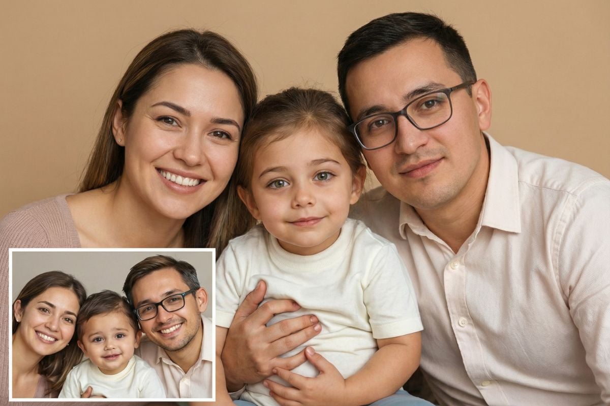 多臉換臉自然融合與光線匹配