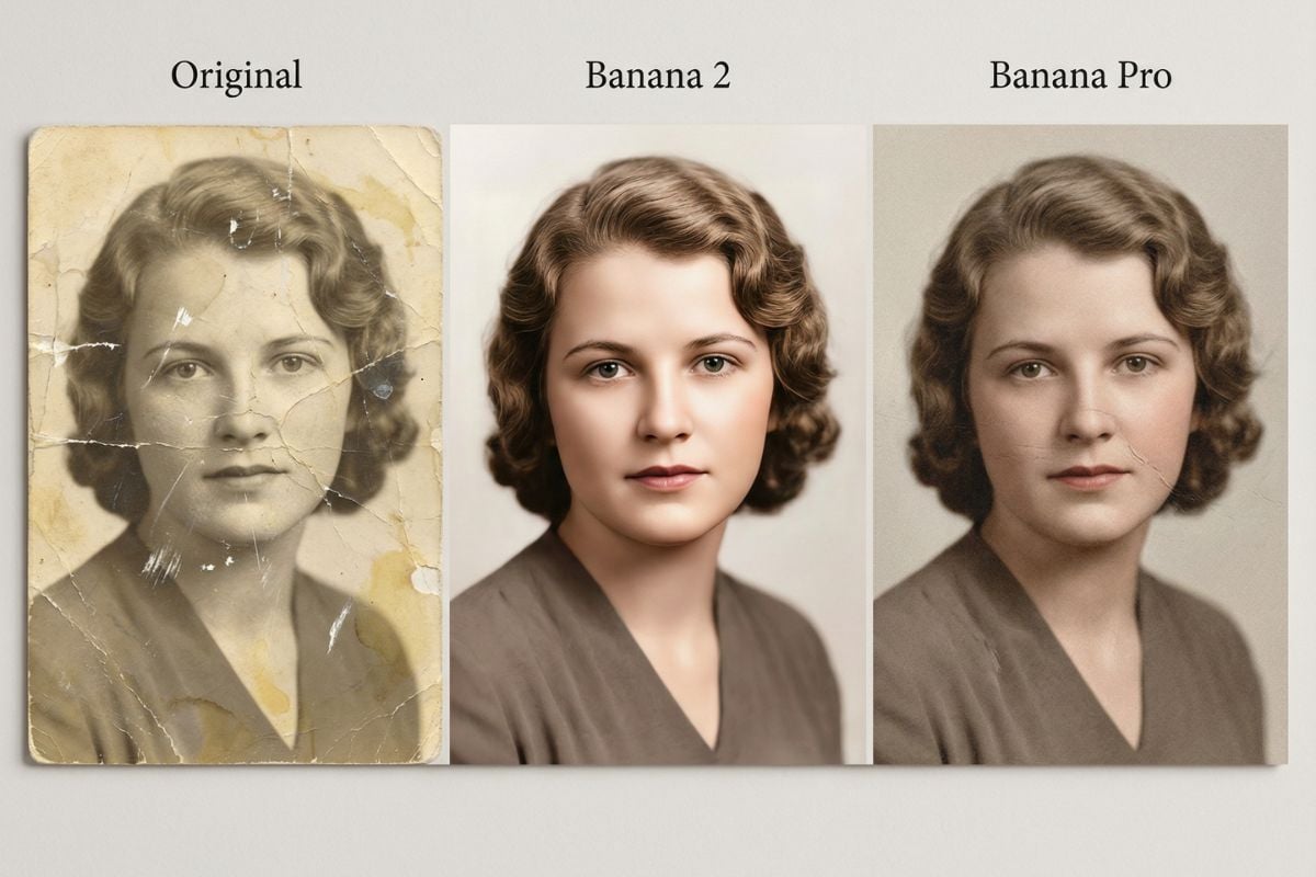 Old Photo 4K Restoration comparison