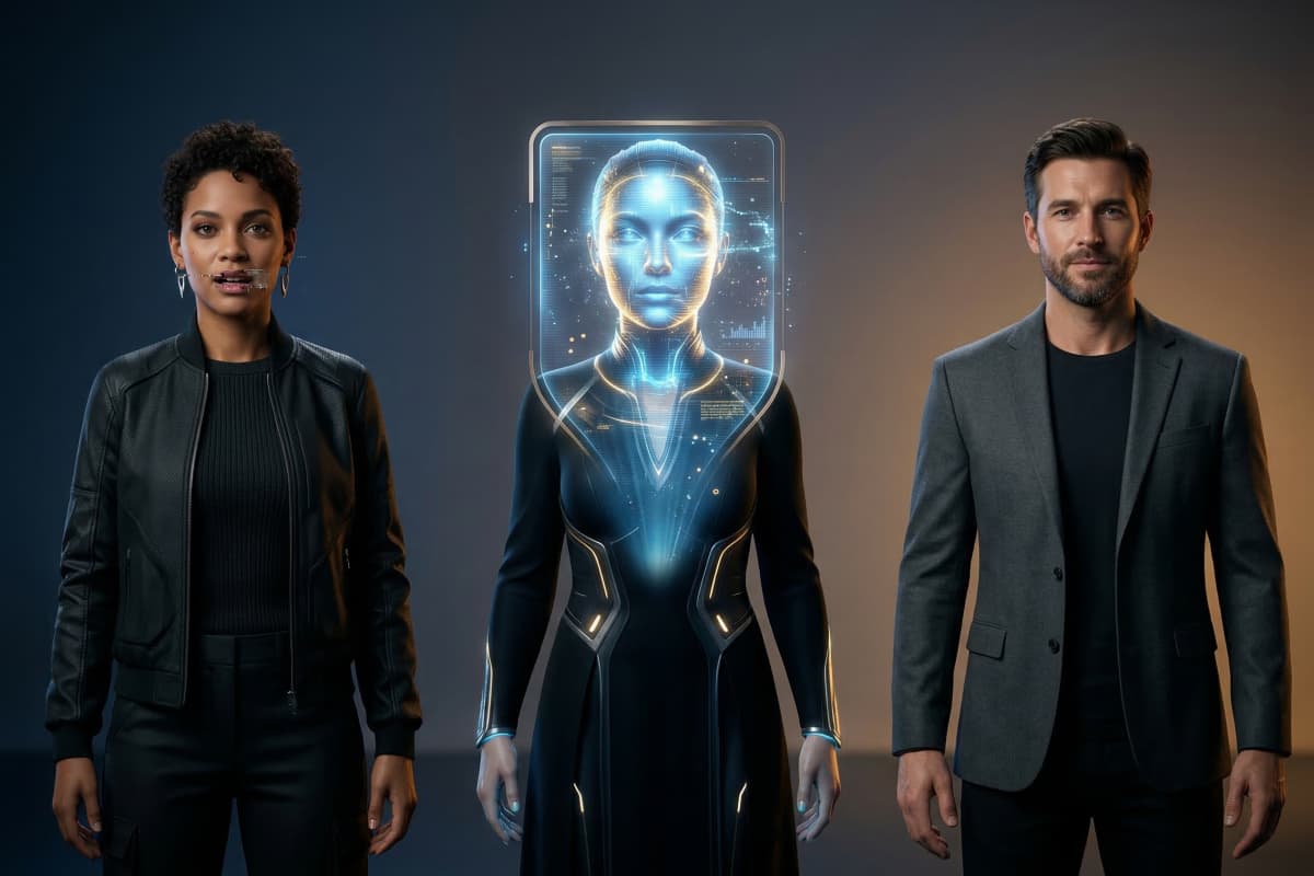 AI avatar lip sync test