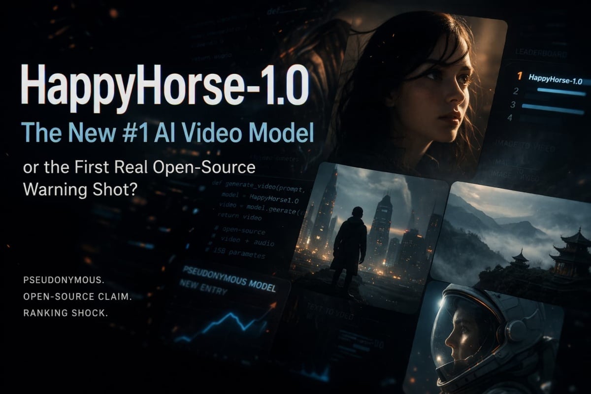 Cover Image for HappyHorse-1.0:為什麼這個新 AI 視頻模型引起了如此多的關注