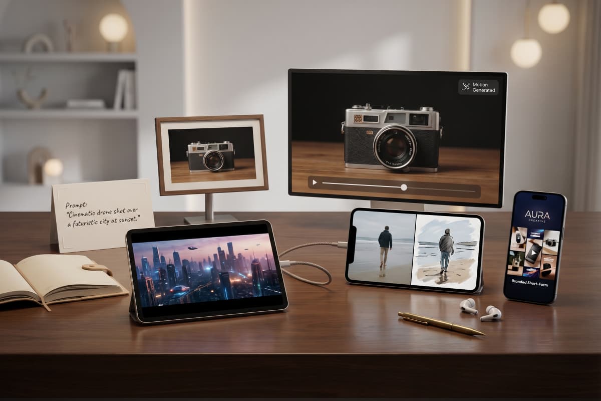AI Video Workflow Outputs