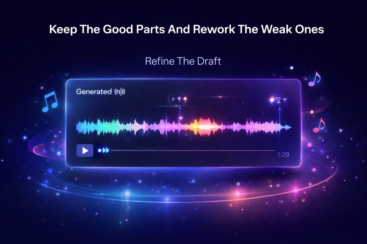 Gardez les bonnes parties et retravaillez les faibles