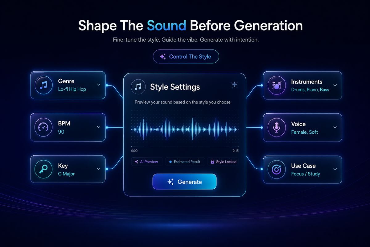 Control Style Before You Generate