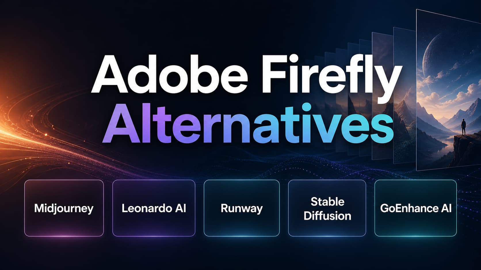 Cover Image for Adobe Firefly-Alternativen: Was ich verwenden würde, wenn Firefly zu sicher, langsam oder begrenzt erscheint