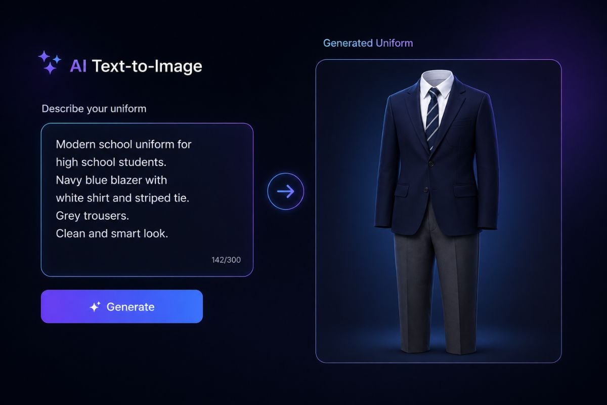GoEnhance AI에서 텍스트로 유니폼 생성기