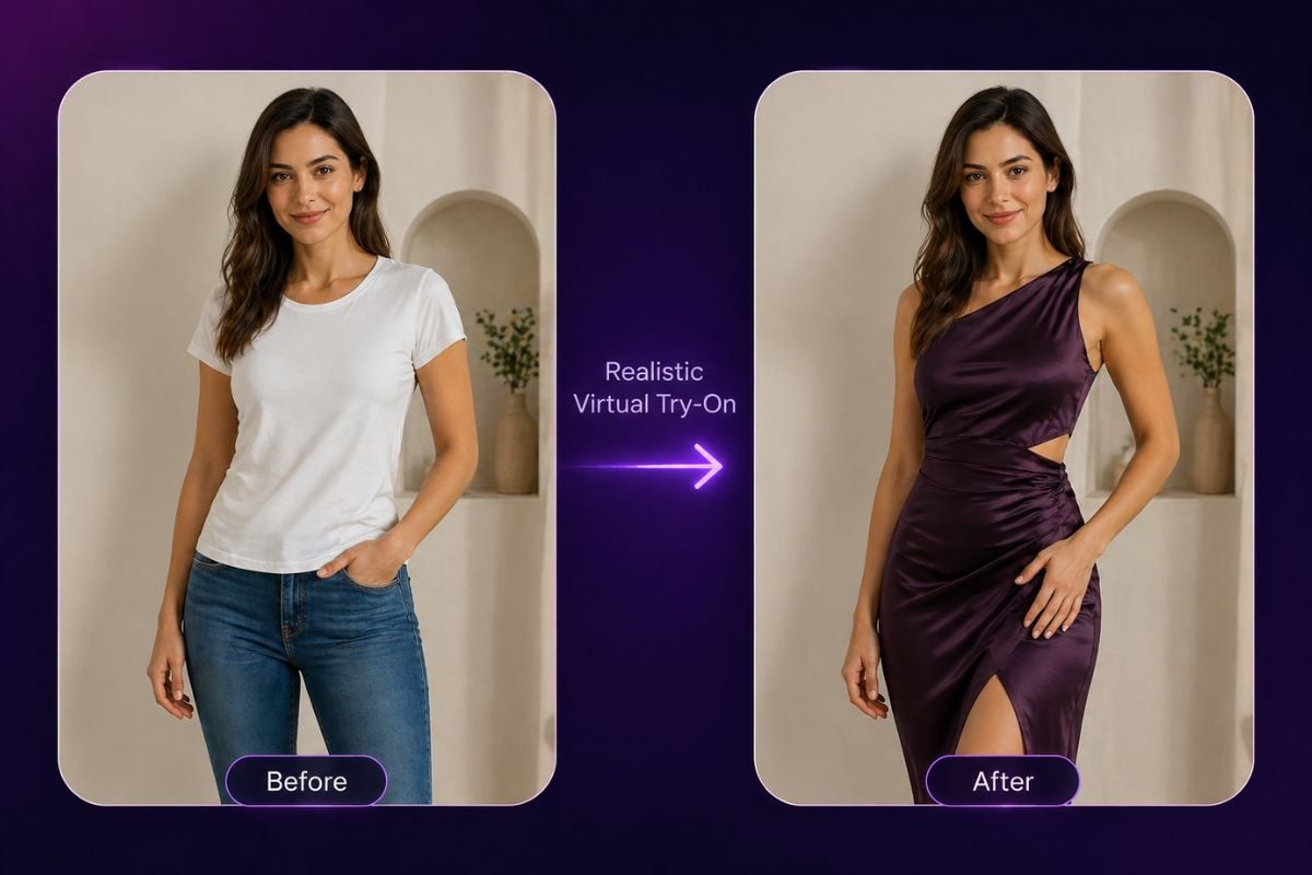 kostenloser AI-Kleidungswechsel