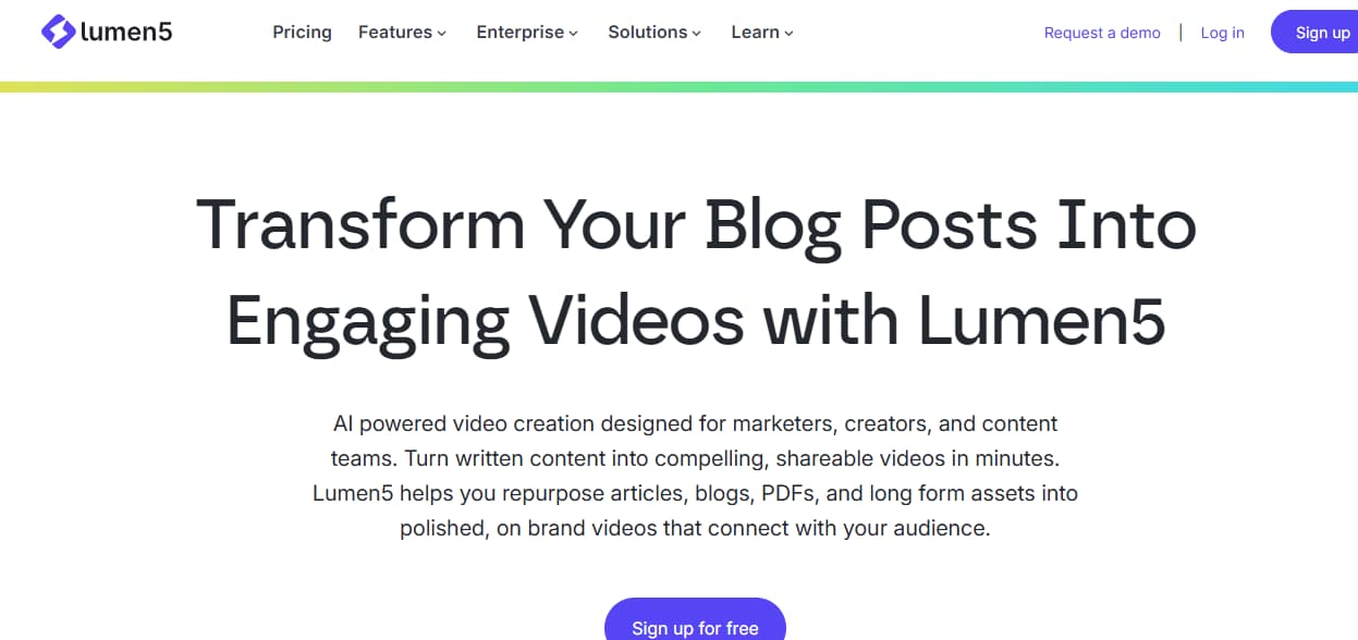 Pictory blog to video tool