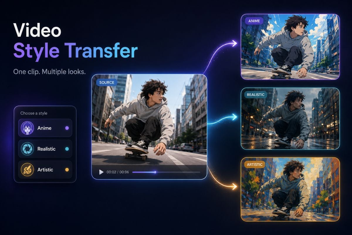 Domo AI video style transfer