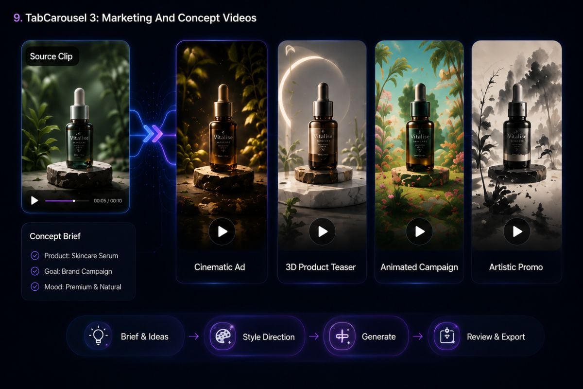 Marketing And Concept Videos