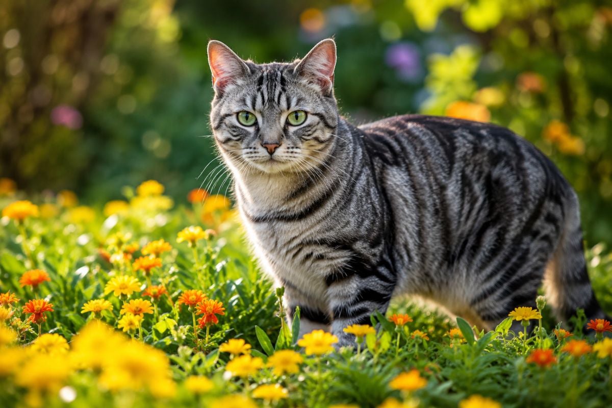 Fantasy and cartoon cat images generated by AI