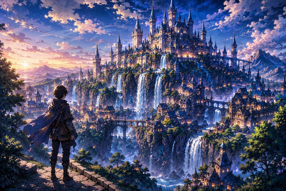 Fantasy Anime Worlds