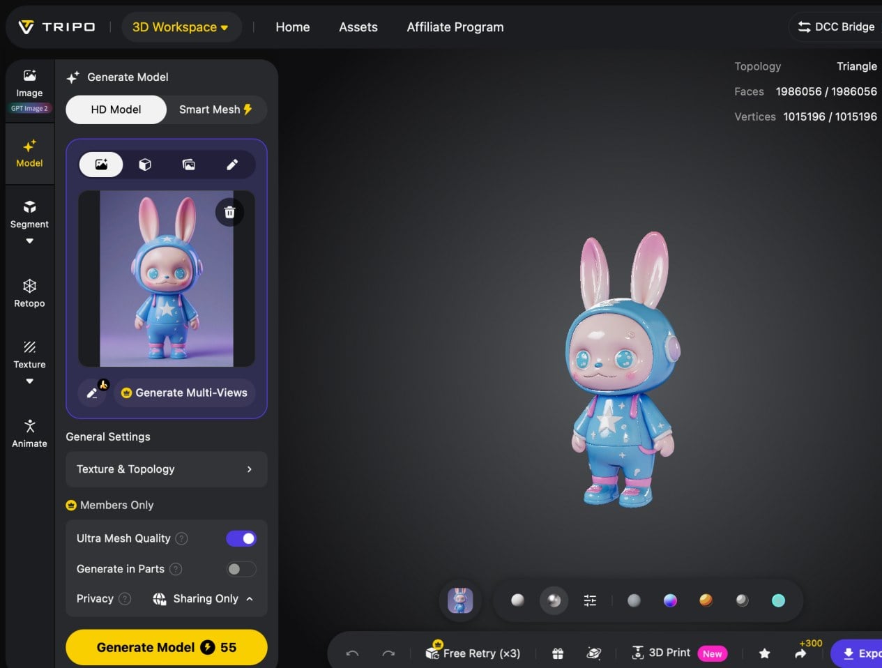 Generate a 3D Collectible Model with Tripo 2.jpg