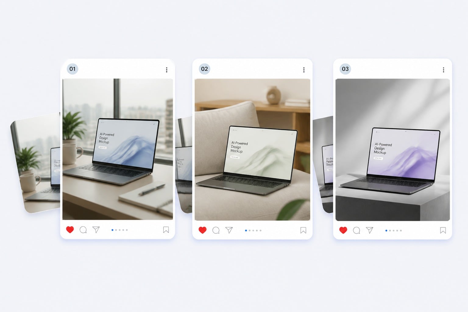 Product Context Shots example for AI mockup generator