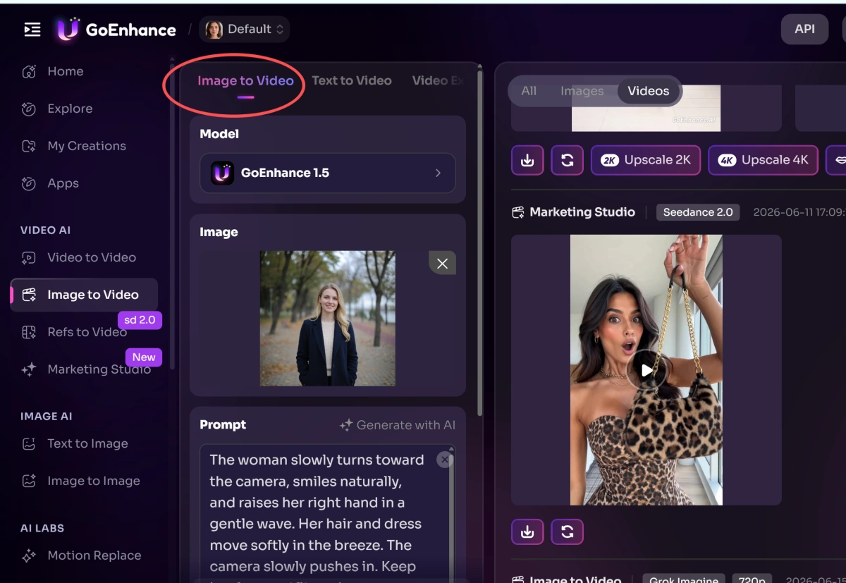 goenhance ai image to video.webp
