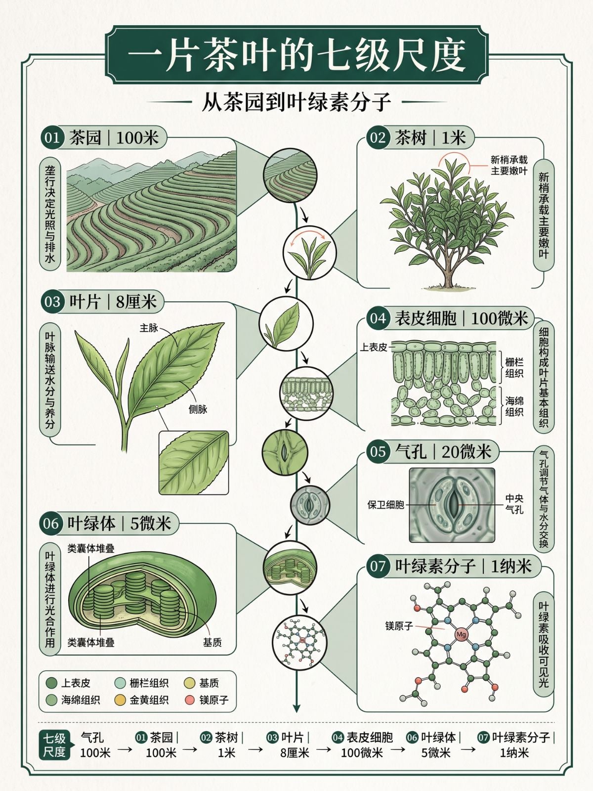 Tea Leaf Science Infographic