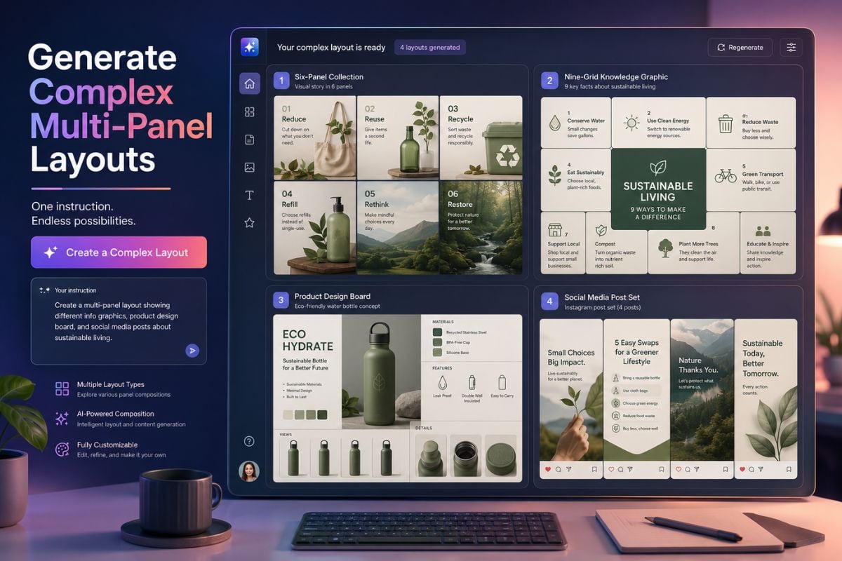 Generate Complex Multi-Panel Layouts
