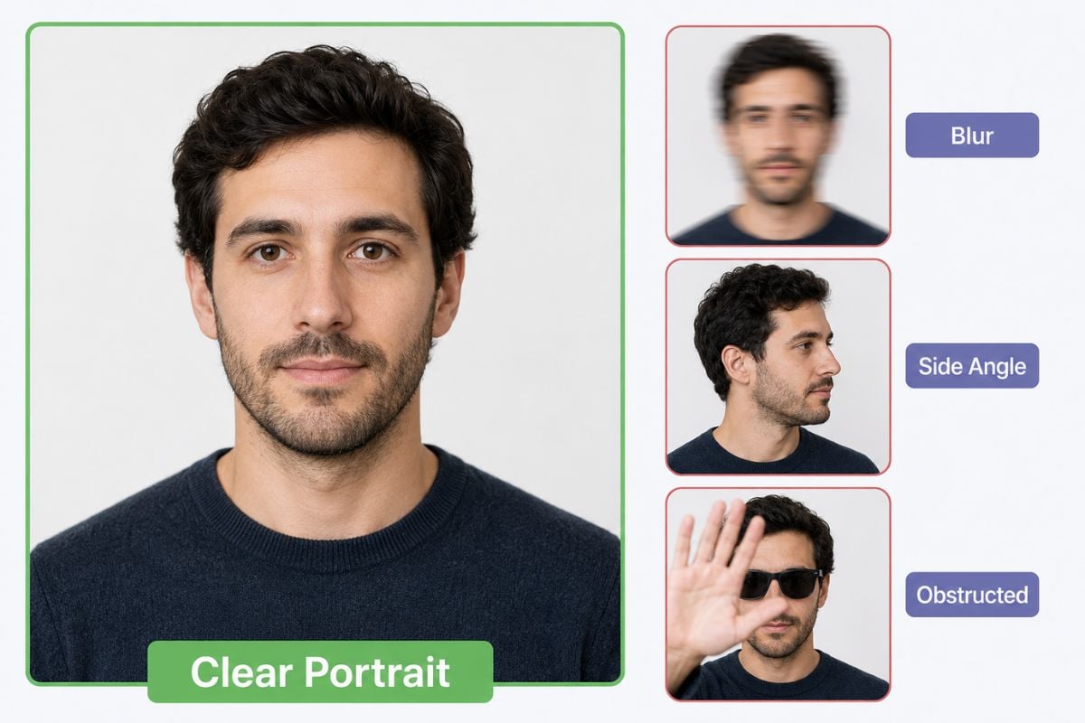 Remaker AI face swap example for use clear portraits for better face matching