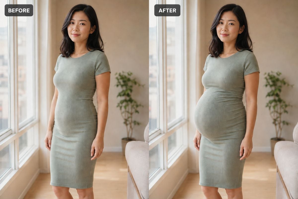 Pregnant AI Generator Examples 1