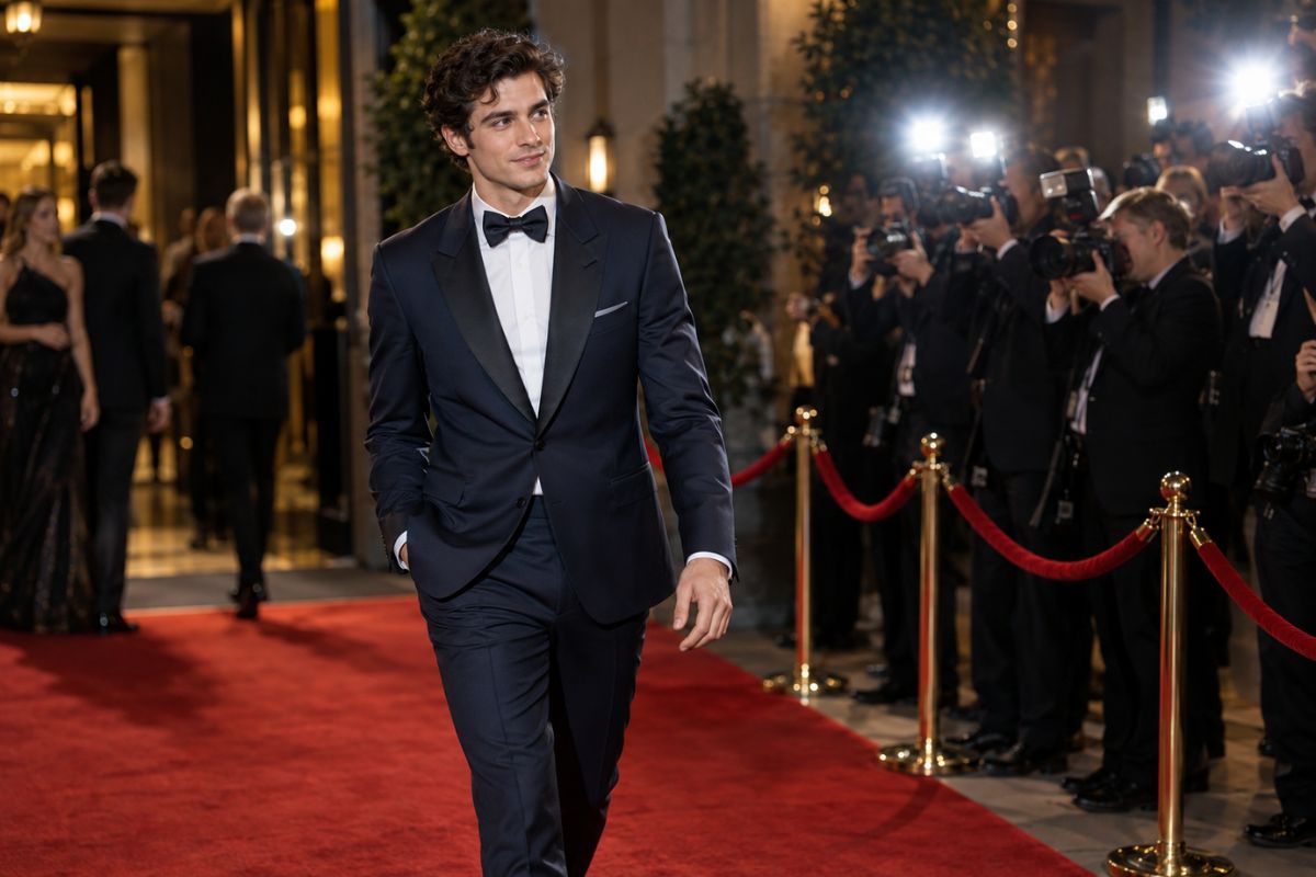 Arrivo sul red carpet