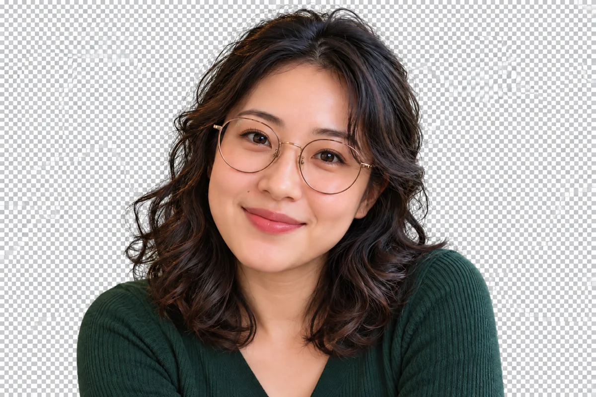 Hair and Glasses