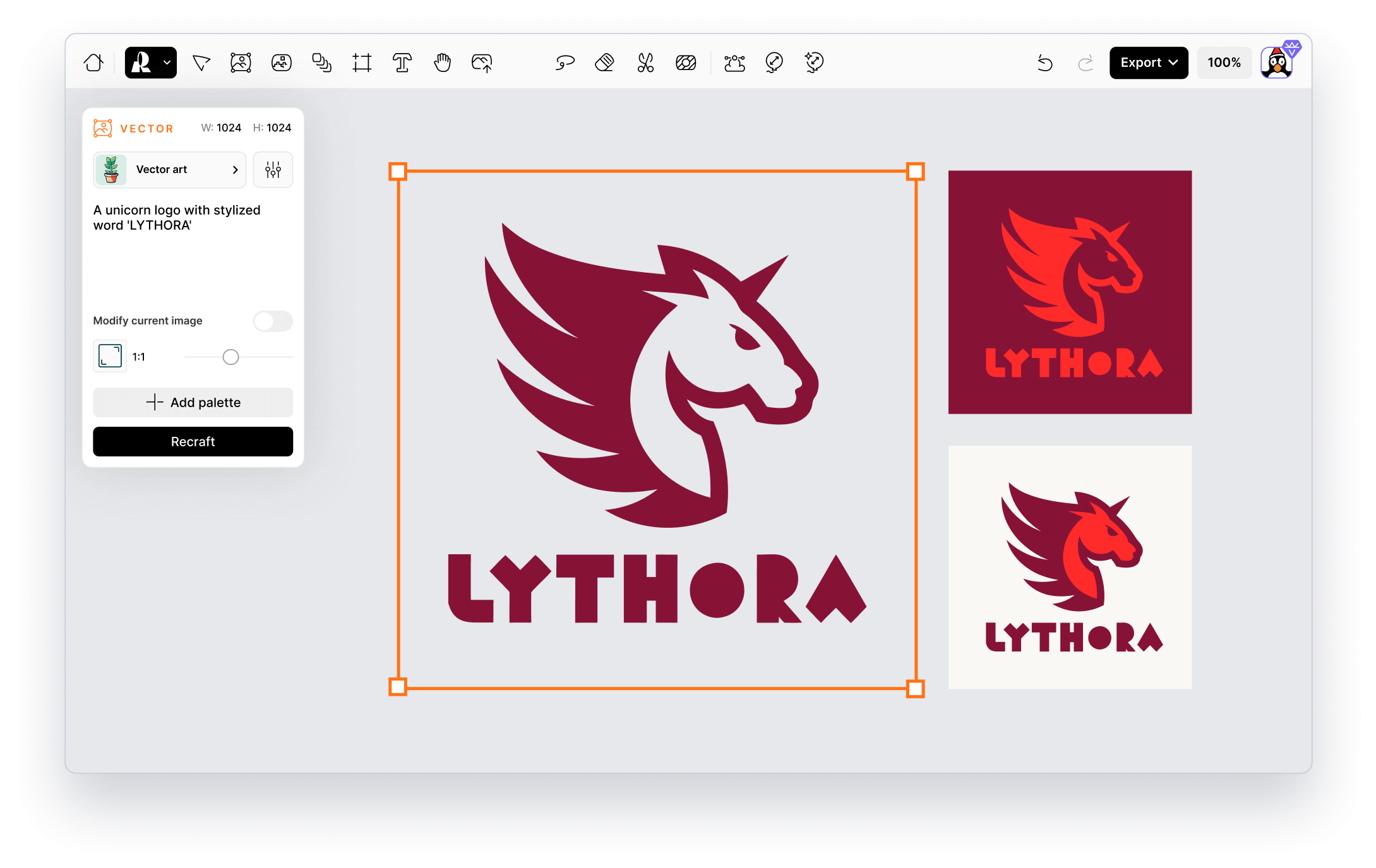 Create Standout Logos & Icons by Recraft AI