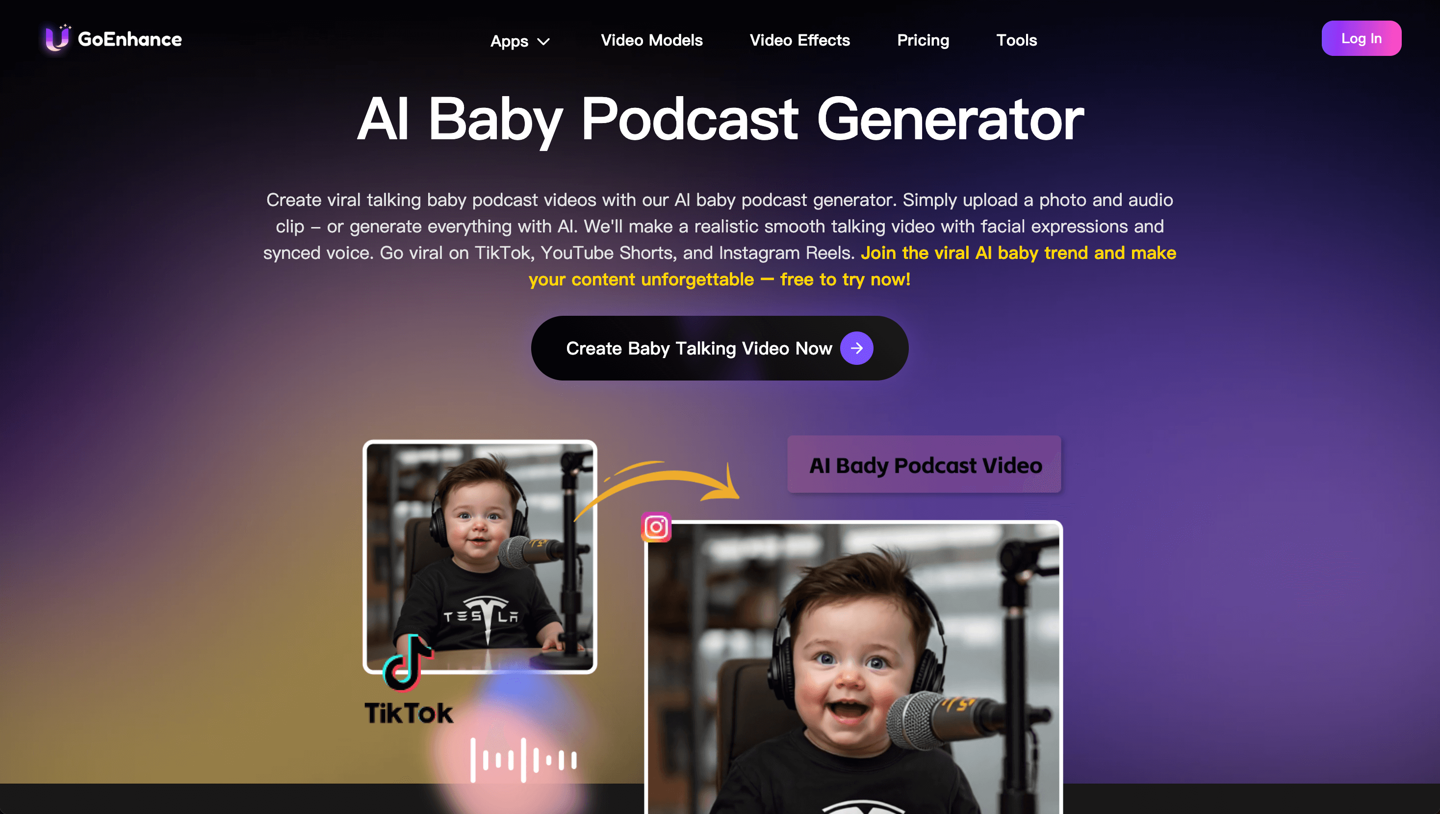 AI Baby Podcast Generator